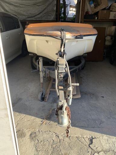 ボート 2馬力船外機 トレーラー 書類あり 16万 ボート 2馬力船外機 トレーラー 書類あり 16万