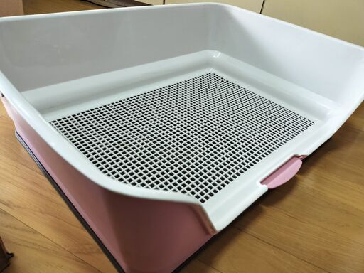 リッチェル オシャレなライトピンク ワイドトイレ