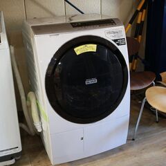 238)HITACHI 日立 ドラム式洗濯乾燥機 BD-S…