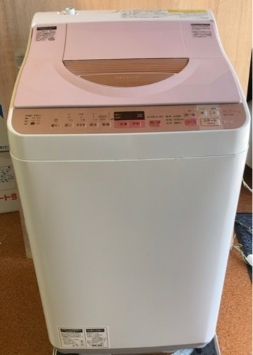 シャープ　洗濯機　ES-TX5A-P