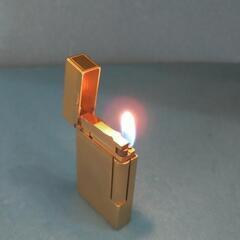 着火確認済みデュポンライターLINE2ゴールド   