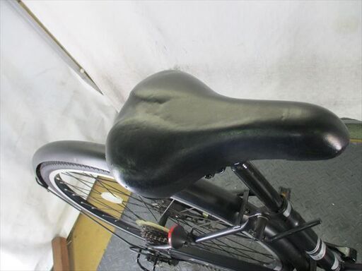 D220☆限定特価☆ 中古自転車 ブラック【27インチ 軽快車 6段 LEDオート