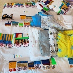 日本製　お昼寝布セット　おまけの衣類　保育園　幼稚園