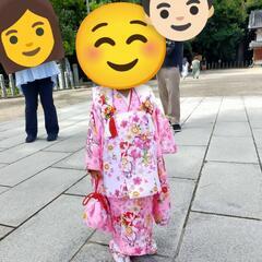 【フルセット】七五三  女の子  3歳  被布  着物