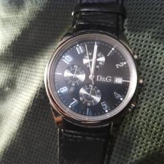 【ネット決済】ドルガバ　D＆G　メンズ腕時計更に値下げしました。