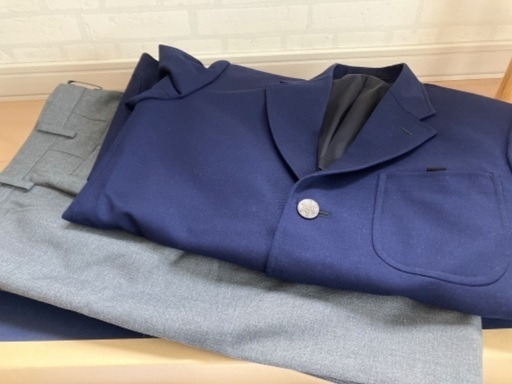 ☆栄南中学校男子上下学生服Yシャツ×2セット☆