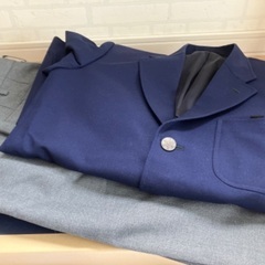 ☆栄南中学校男子上下学生服Yシャツ×2セット☆