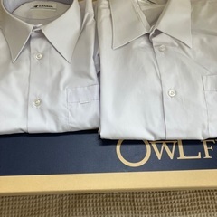 ☆栄南中学校男子上下学生服Yシャツ×2セット☆