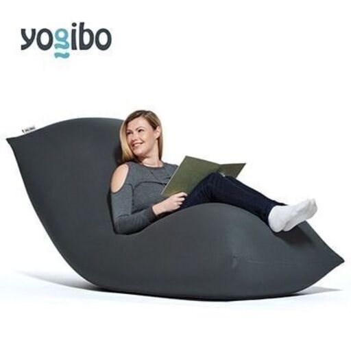 大阪⭐️エコマックス♻️「S376」Yogibo Max(ヨギボー マックス)ダークグレー 1点