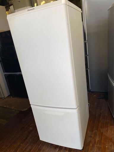 北九州市内配送無料　保証付き　2019年式　パナソニック Panasonic NR-B17CW-W [パーソナル冷蔵庫 168L 右開き 2ドア マットバニラホワイト] 2019年式 パナソニック Panasonic NR-B17CW-W [パーソナル冷蔵庫 168L