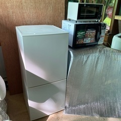 【新生活応援】 2ドア 冷蔵庫、オーブンレンジ、オーブントースタ...