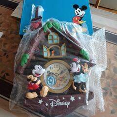 決まりました。ディズニー　ミッキー・ミニーマウス　掛け時計