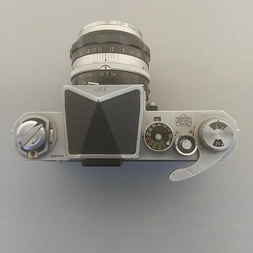 ニコン Nikon F 前期 赤点 アイレベル シルバー ジャンク扱い 【公式通販】