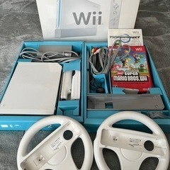 Wii 本体 マリオカートハンドルセット