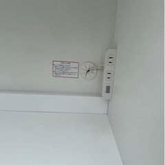 【値下げしました】ニトリ ホワイト 家具 収納家具 食器棚、キッチン収納　No2787