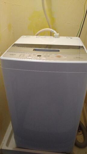 【取引成立】美品　家電 生活家電 洗濯機AQUA