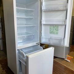 201L 2019年式　冷蔵庫 ホワイト AQR-20JBK-W [2ドア /右開きタイプ /201L] 