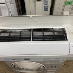 K05181　シャープ　2017年製　中古エアコン　主に6畳用　冷房能力　2.2KW ／ 暖房能力　2.5KW