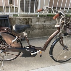 【お話中】電動アシスト自転車
