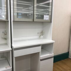 ☆ジモティ割あり☆ ニトリ 食器棚 ホワイト H202×W100×D51
