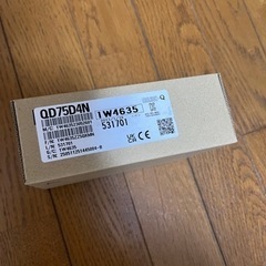 限定価格　三菱　シーケンサ　新品未開封　QD75D4N 新品未使用