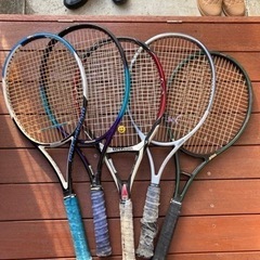 テニスラケット　5本　中古　スポーツ テニス