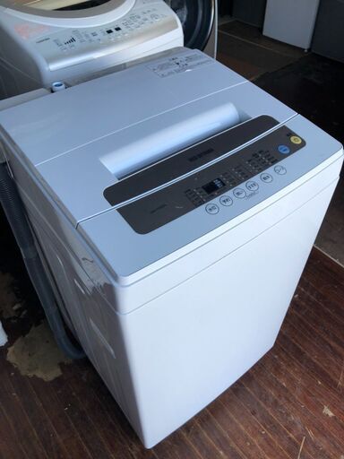 2020年 アイリスオーヤマ 洗濯機 5kg 全自動 風乾燥 お急ぎコース
