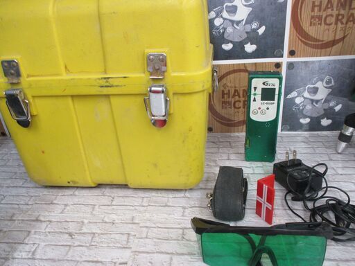 LTC GX9001 グリーンレーザー墨出し器 中古品 受光器x2/スマート