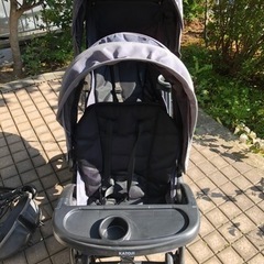 【お譲り先決定】 2人でゴーDX/2人乗りベビーカー　ベビー用品 ベビーカー、バギー