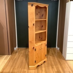 トレファク神戸南店】コーナーキャビネット【取りに来られる方限定】