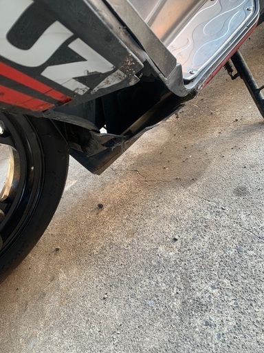 鹿屋市から　スカイウェイブ250 CA45A　タイプM LED化　グリップヒーター付き　フロント難あり 鹿屋市から スカイウェイブ250 CA45A タイプM LED化 グリップヒーター