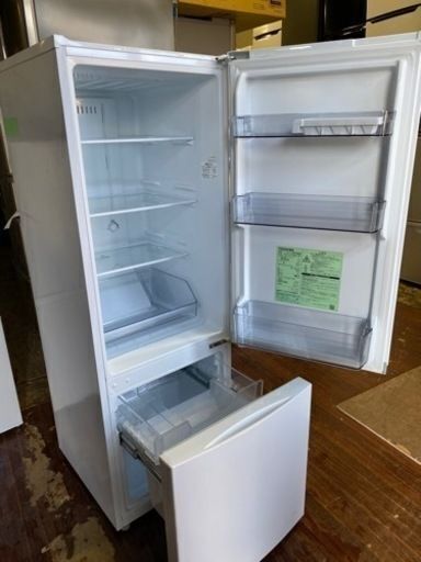 福岡市内配送設置無料　2021年式　冷蔵庫 VEGETA（ベジータ）BSシリーズ セミマットホワイト GR-S17BS-W [2ドア /右開きタイプ /170L] [冷凍室 43L] 市内配送設置無料 2021年式 冷蔵庫 VEGETA（ベジータ）BSシリーズ