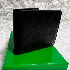 BOTTEGA VENETA ボッテガヴェネタ レザー 二つ折り 財布 美品