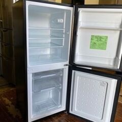 市内配送無料　2019年　アイリスオーヤマ IRIS OHYAMA IRSD-14A-B [冷蔵庫 142L ブラック]