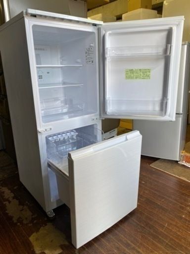 福岡市内配送無料　2020年式　シャープ SHARP SJ-D15G-W [冷蔵庫 （152L・つけかえどっちもドア） 2ドア ホワイト系] 福岡市内配送無料 2020年式 シャープ SHARP SJ-D15G-W [冷蔵庫 （152L