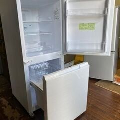 福岡市内配送無料　2020年式　シャープ SHARP SJ-D15G-W [冷蔵庫 （152L・つけかえどっちもドア） 2ドア ホワイト系]