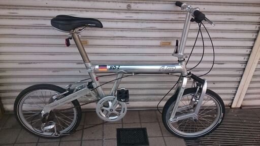 値下げ 人気の折り畳みミニベロ【BD－1・外装9段変速・アルミ丸