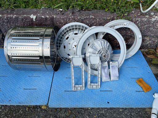 洗濯機の分解クリーニング行っています！配送設置込み ハイアール4.5KK  