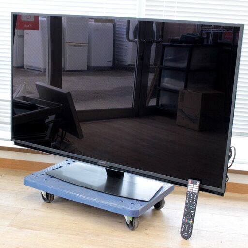 T878) ☆良品☆ SHARP 4K液晶テレビ 4T-C50EN2 50型 2022年製 AQUOS スマートテレビ ネット動画 Google TV シャープ BC CS 50V