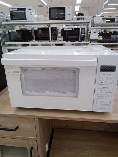 ★ジモティ割あり★ 無印良品 電子レンジ MJ-SER18A  22年製 動作確認／クリーニング済み TC2095