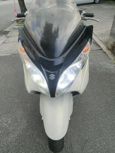 SUZUKI　スカイウェーブ250　\nCJ46　タイプSS　色　白