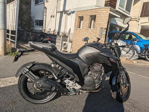 Yamaha fz25 低走行　マットブラック