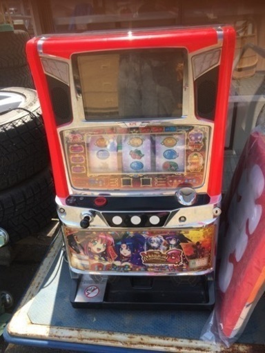 【引取限定】KPE マジカルハロウィン3 スロット台 コイン不要機 台鍵・設定キー付