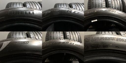 新車外し PIRELLI P ZERO NC0 285/45ZR21 315/40ZR21 21インチ 夏 