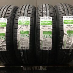 新品 2024年製 KUMHO ECOWING ES31 155/65R14 75T 14インチ 夏タイヤ 4本 フレアワゴン アルトラパン タント スペーシア N-ONE等　(VTN004) 新品 2024年製 KUMHO ECOWING ES31 155/65R14 75T 14インチ 夏タイヤ 4本