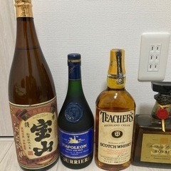 未開封 酒 ブランデー 焼酎 7本セット ウイスキー