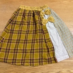 【ニットプランナー・KP】スカート（130cm）キッズ用品 子供服