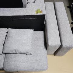 売却済】アイリスオーヤマ3人掛けカウチソファ 3PCS-1820