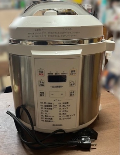 電気圧力鍋 アイリスオーヤマ  6L