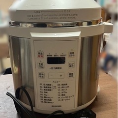 電気圧力鍋 アイリスオーヤマ  6L  